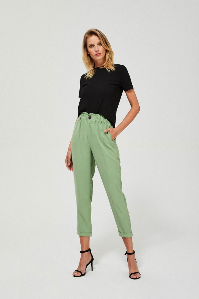 Baggy type trousers