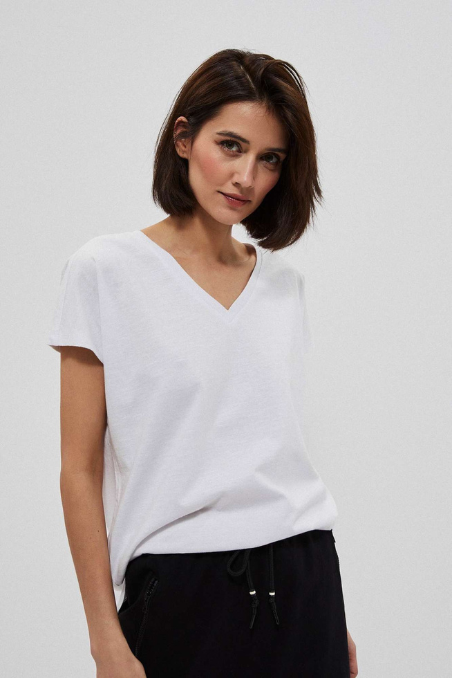 Basic cotton blouse