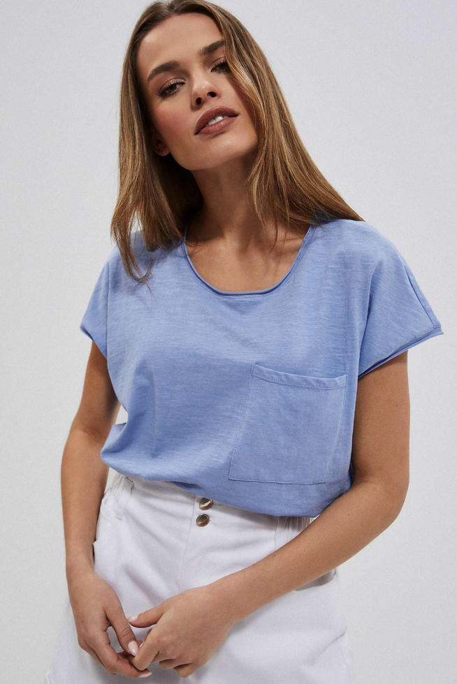 Cotton t-shirt with a pocket