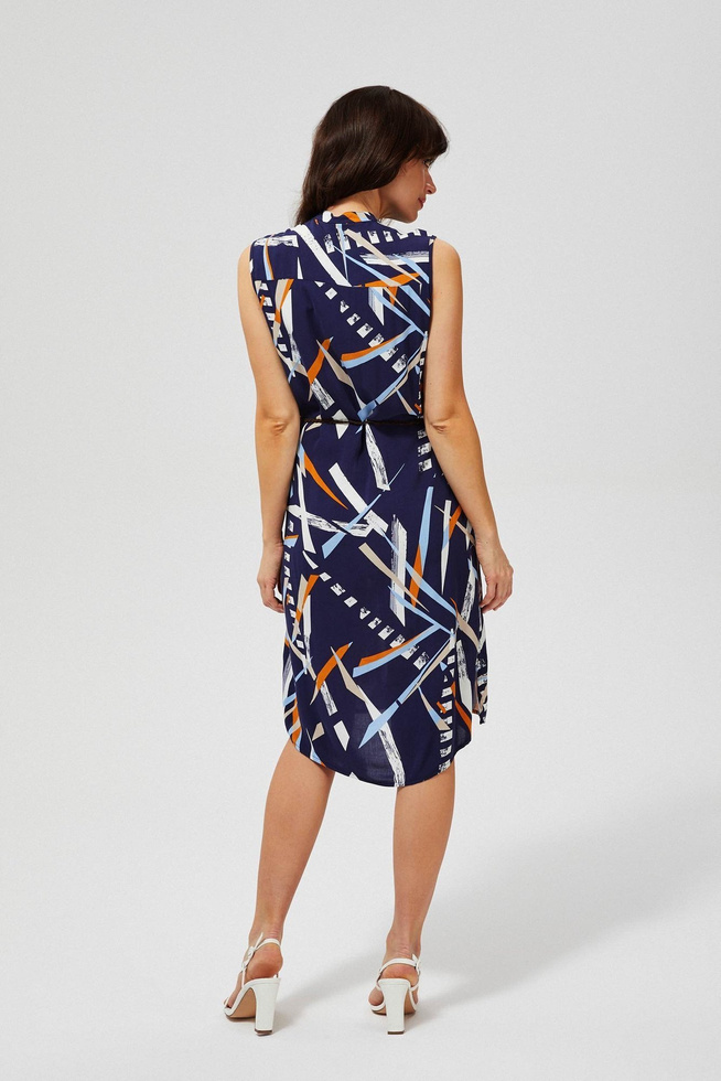 Dress with a print