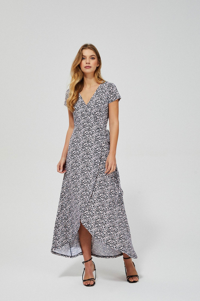 Dress with a print