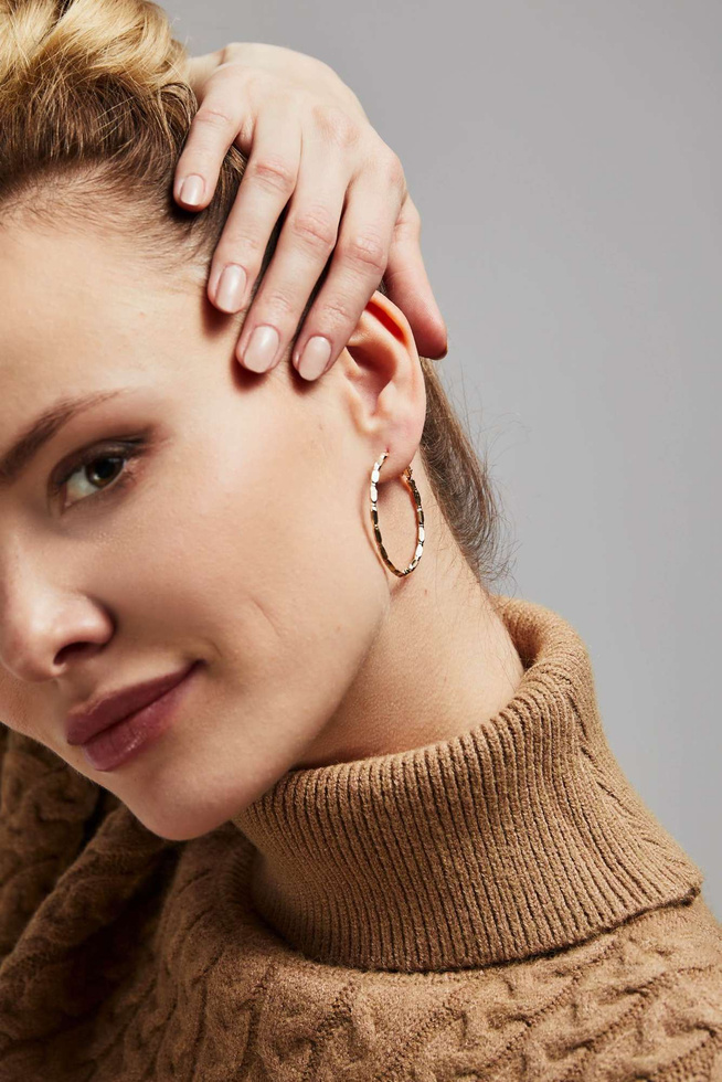 EARRINGS L-KK-4007 GOLD-set
