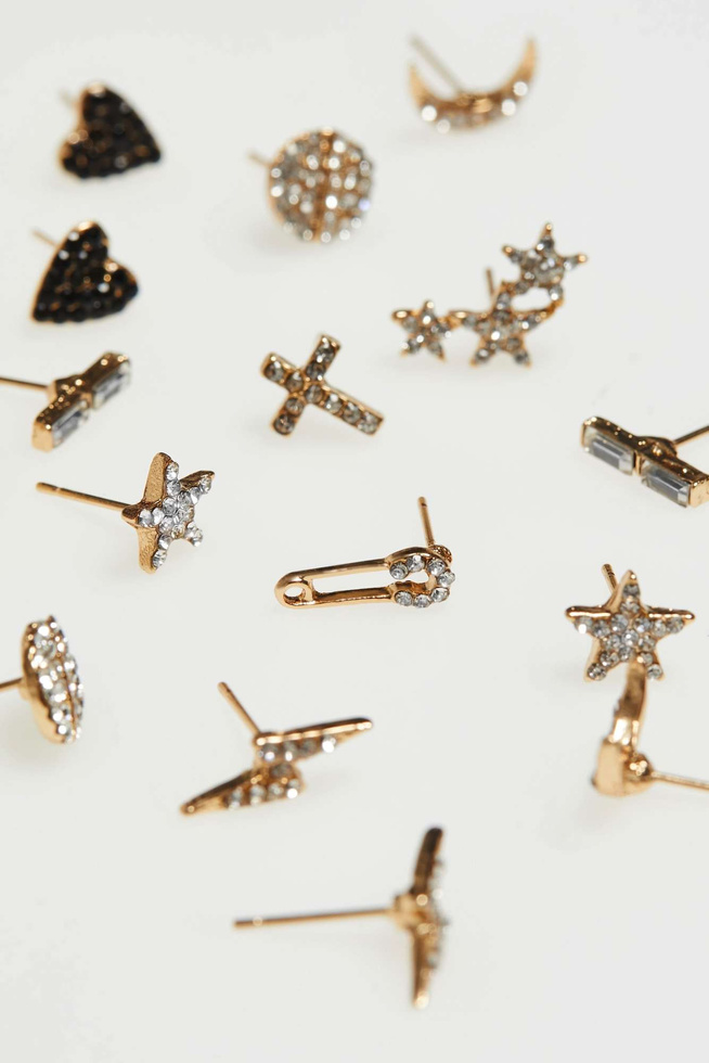 EARRINGS L-KK-4021 GOLD-set