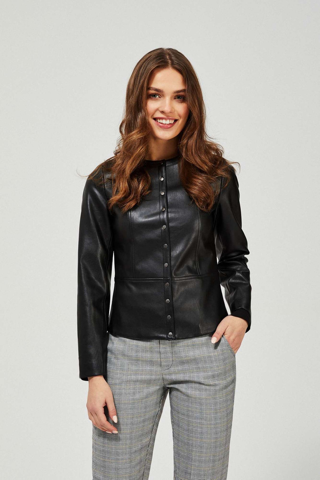 Eco leather jacket