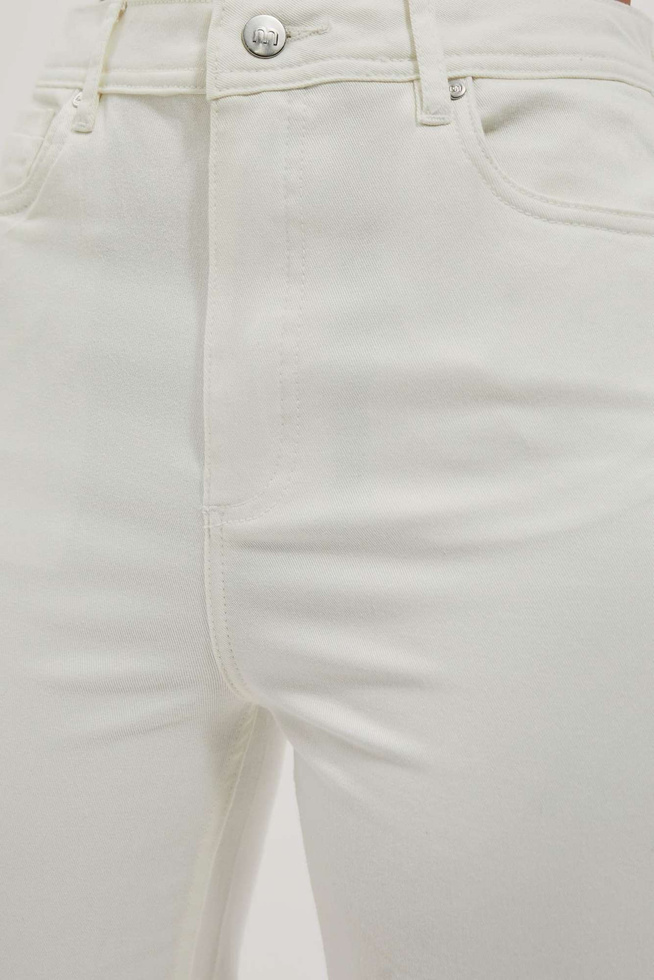 LADIES JEANS L-JE-4000 OFF WHITE-set