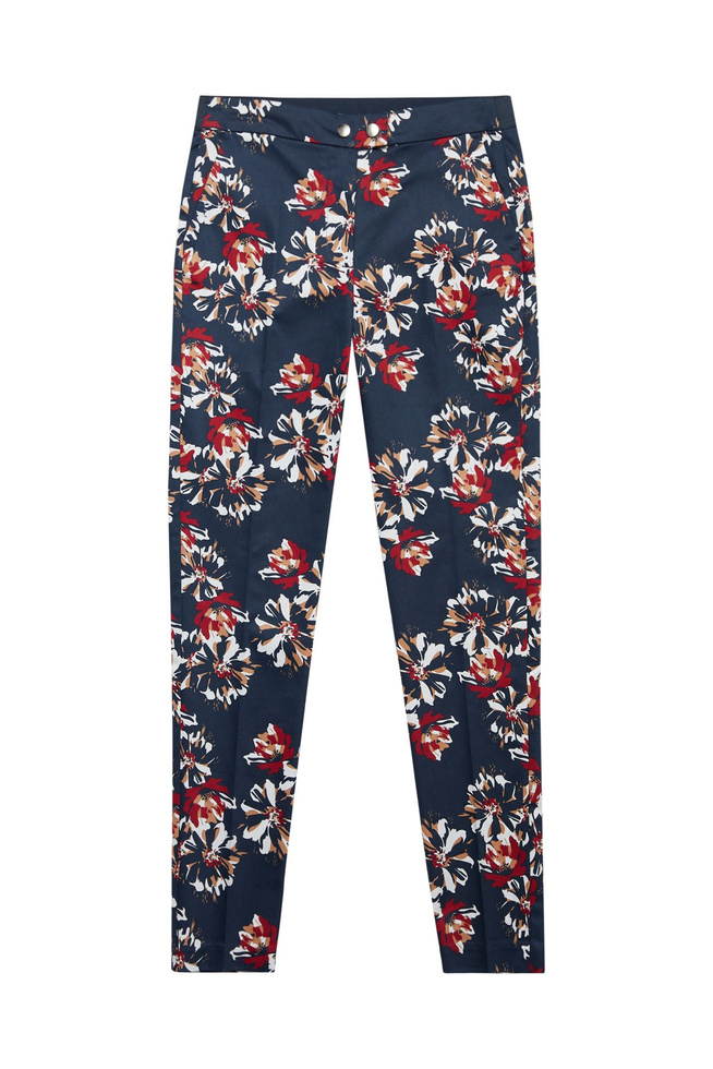 Printed trousers