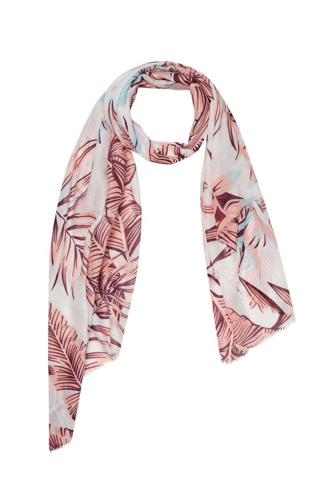 Scarf with a print