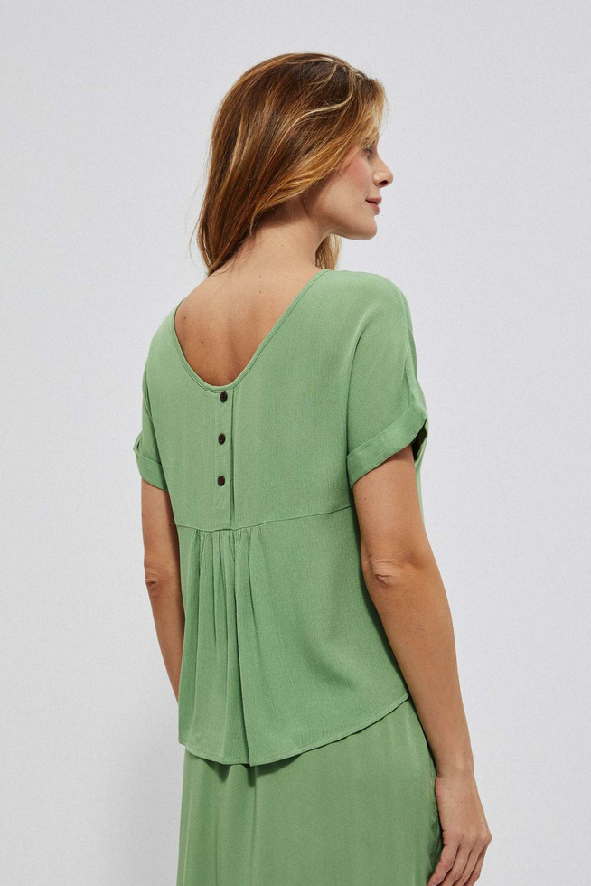 Viscose shirt blouse-set