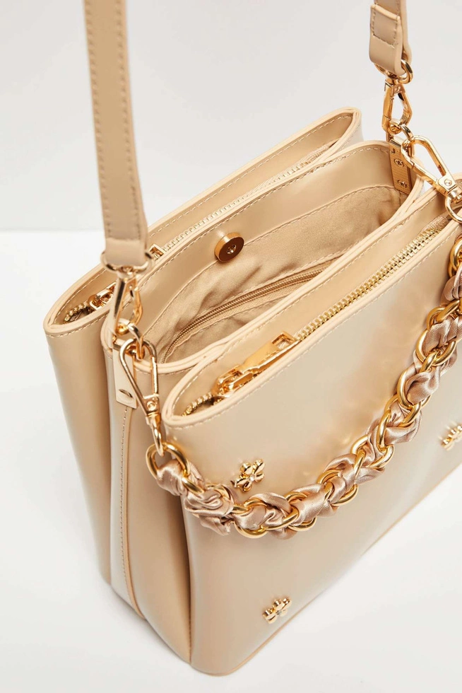 LADIES BAG L-TO-4001 D.BEIGE