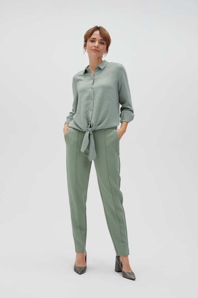 WOMEN'S SHIRT L-KO-4609 OLIVE-set