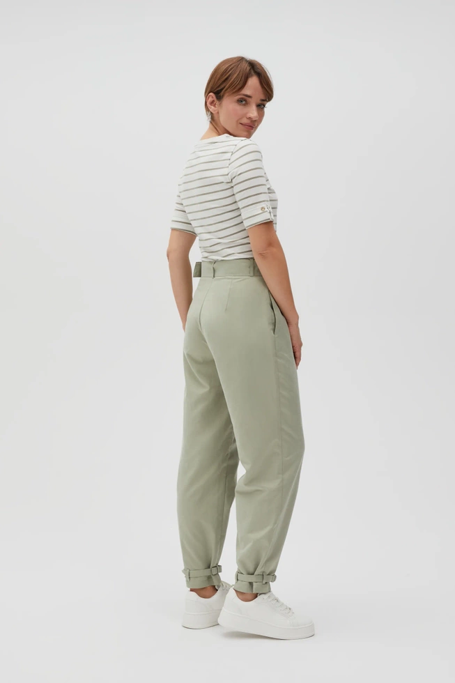 WOMEN'S PANTS L-SP-4606 OLIVE-set