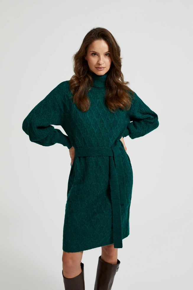 WOMEN'S DRESS Z-SU-4521 D.GREEN-set