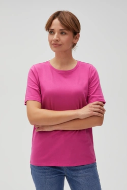 WOMEN'S TSHIRT L-TS-4624 FUCHSIA