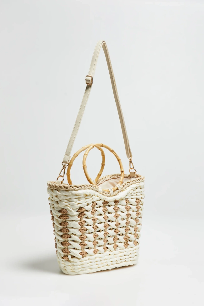 WOMEN'S BAG L-TO-4618 OFF WHITE