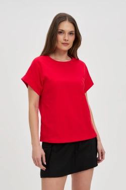 WOMEN'S T-SHIRT L-TS-4745 RED
