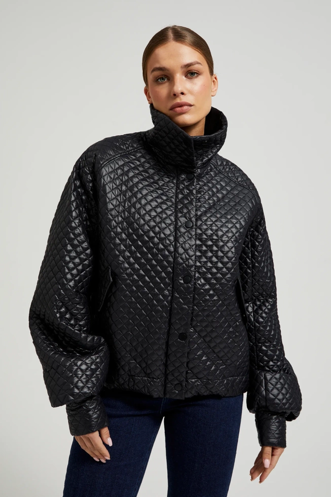 WOMEN'S JACKETS Z-KU-4517 BLACK