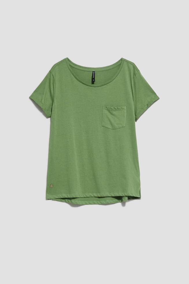 LADIES TSHIRT L-TS-4050 OLIVE