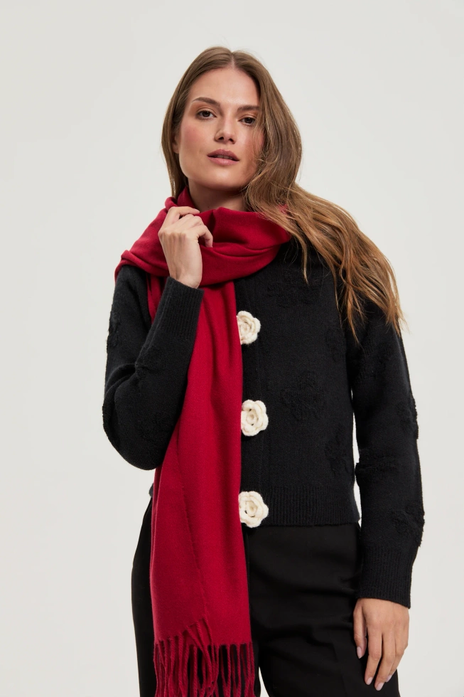 WOMEN'S SCARF Z-SZ-4807 RED