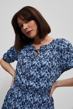 LADIES DRESS L-SU-3764 BLUE