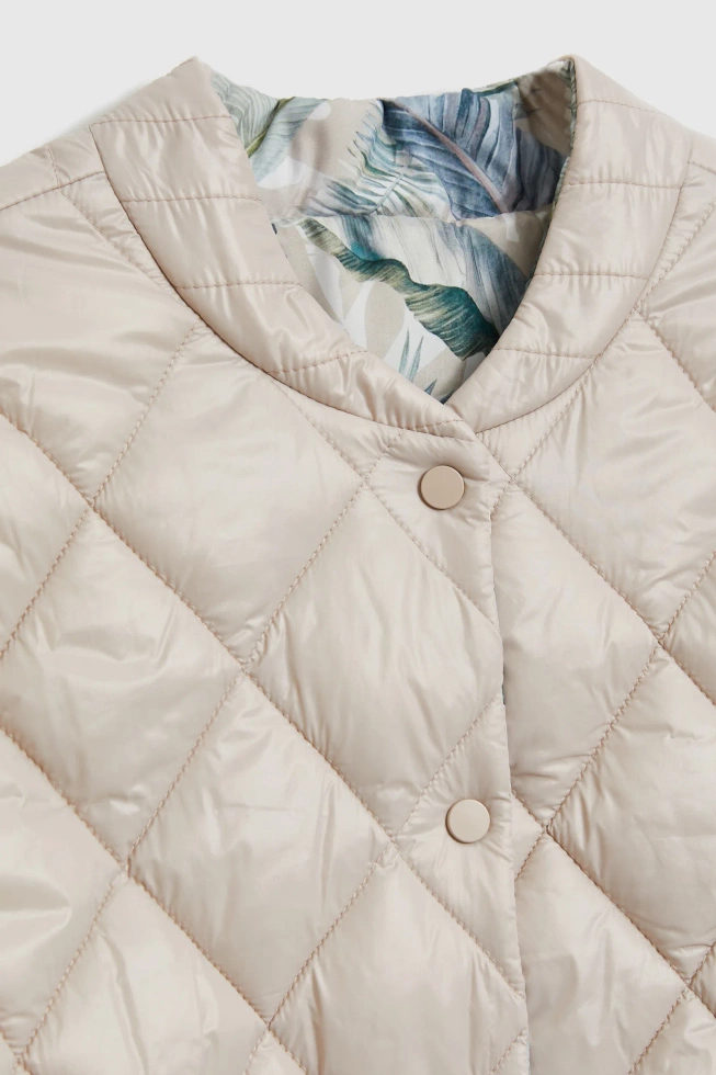 WOMEN'S JACKETS L-KU-4904 L.BEIGE