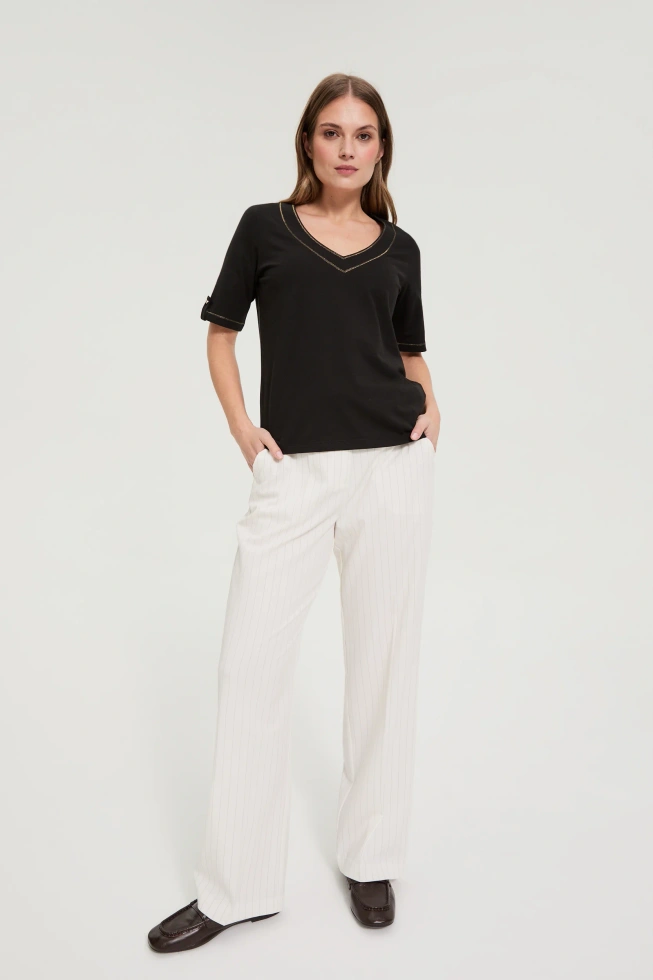 KOSZULKA DAMSKA L-TS-4932 BLACK