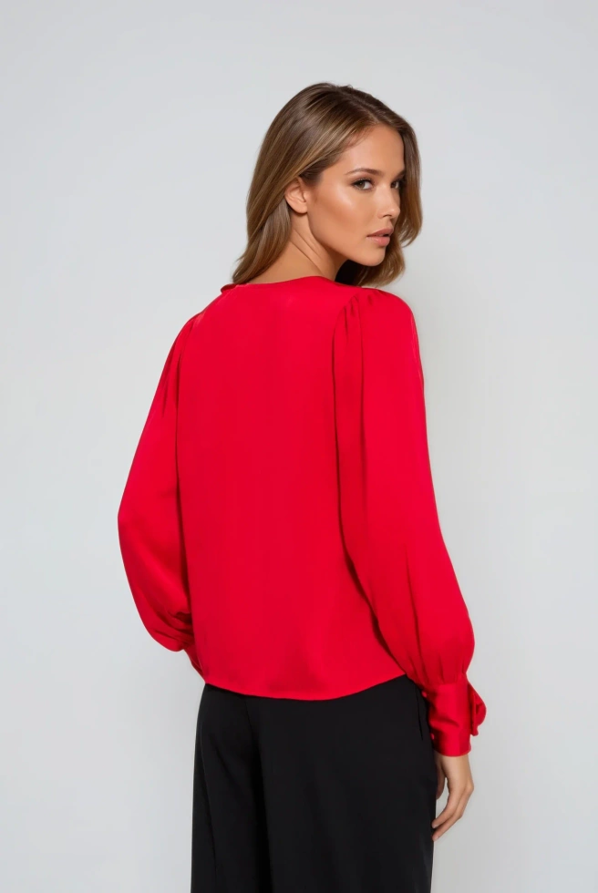 KOSZULA DAMSKA Z-KO-4834 RED-pakiet