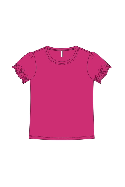 KOSZULKA DAMSKA L-TS-4930 FUCHSIA