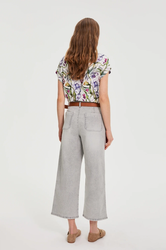 WOMEN'S JEANS L-JE-4900 L.GREY