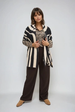 WOMEN'S SCARF Z-SZ-4814 BEIGE-set