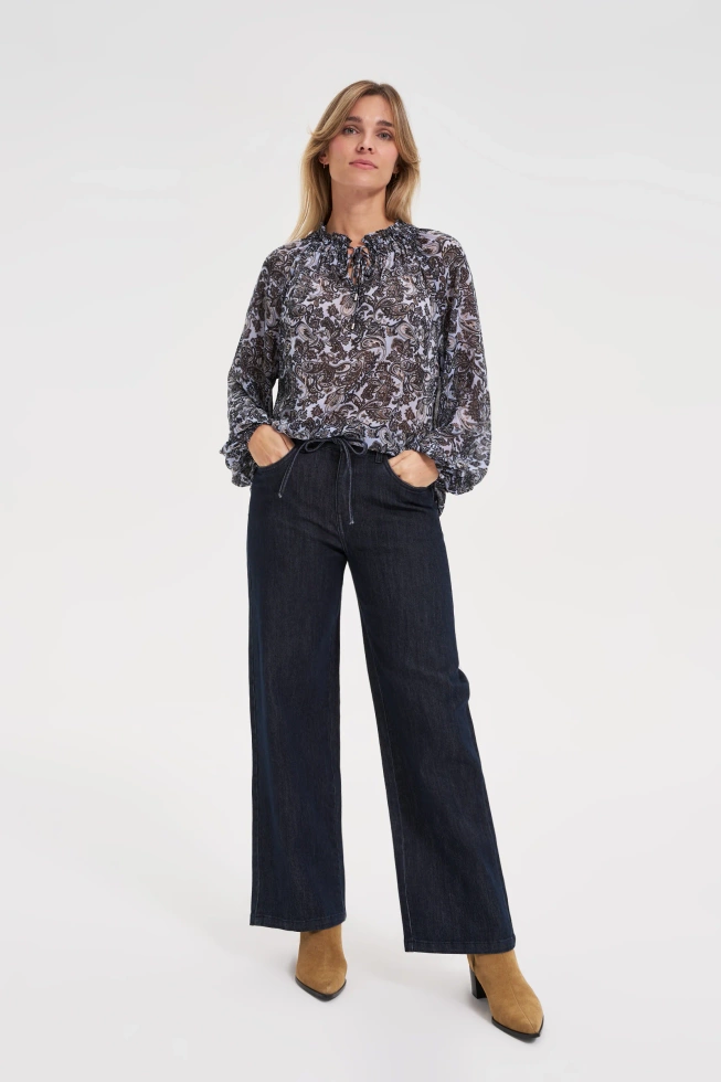 WOMEN'S SHIRT Z-KO-4815 BLACK