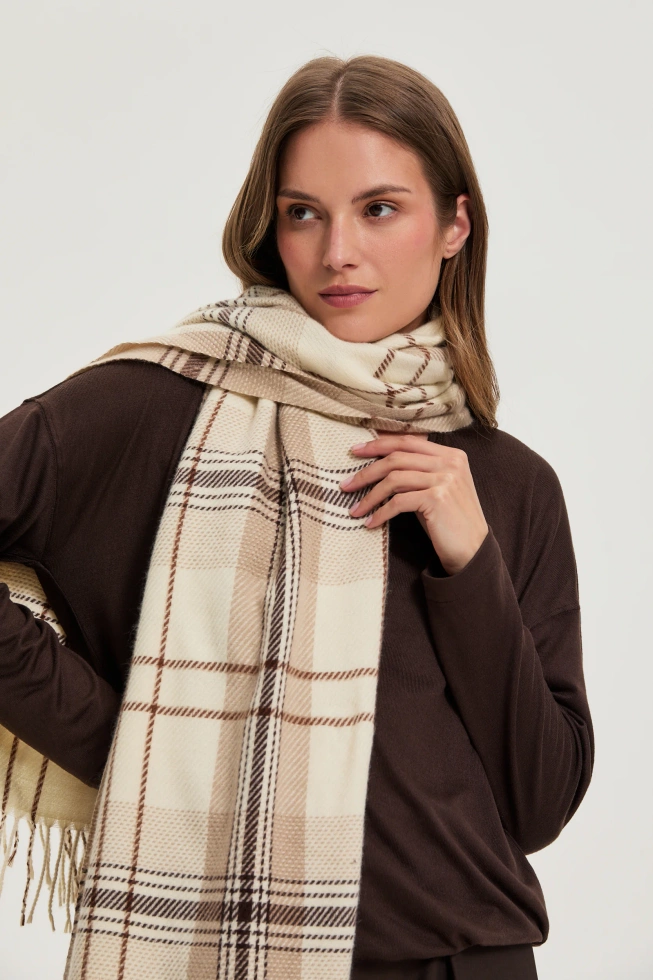 SZALIK DAMSKI Z-SZ-4804 BEIGE-pakiet