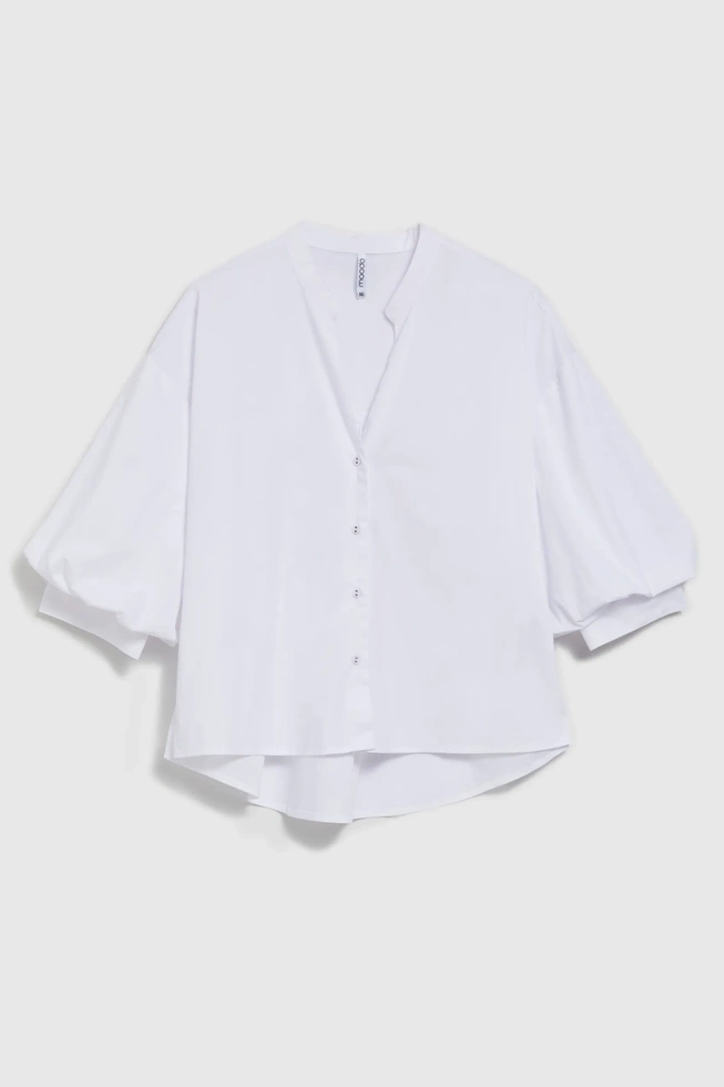 WOMEN'S SHIRT L-KO-4615 WHITE