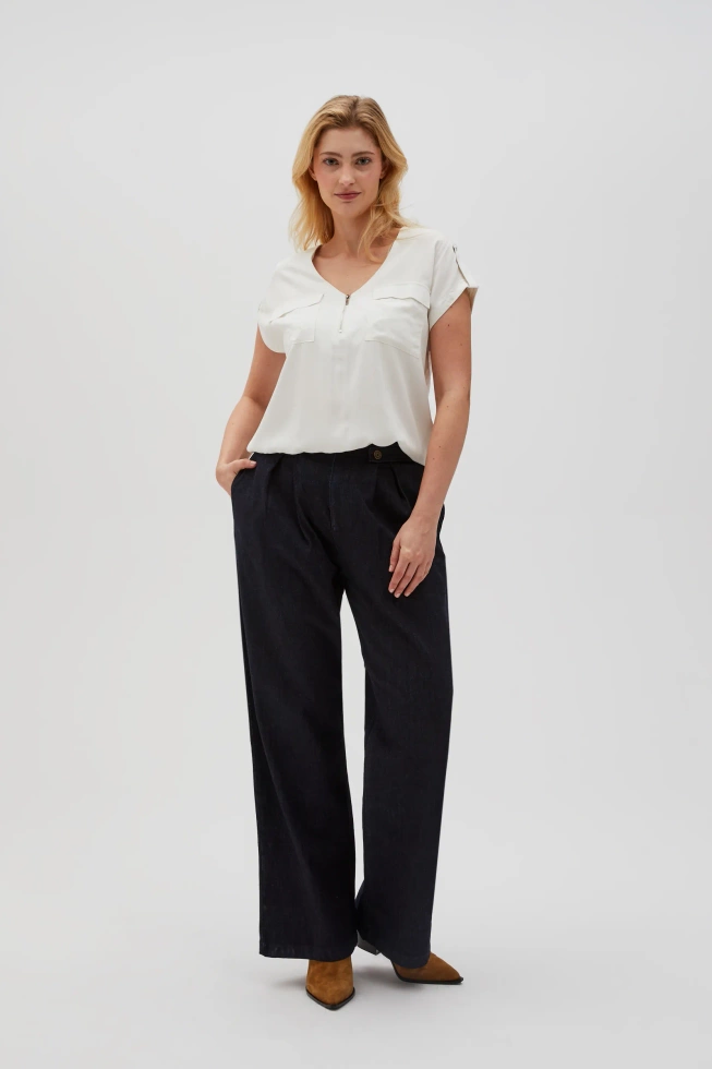 WOMEN'S SWEATER L-SW-4603 OFF WHITE