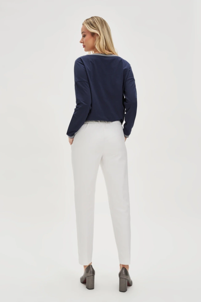 WOMEN'S PANTS L-SP-4614 WHITE