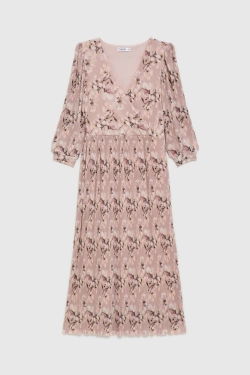 SUKIENKA DAMSKA L-SU-4922 DUSTY PINK-pakiet