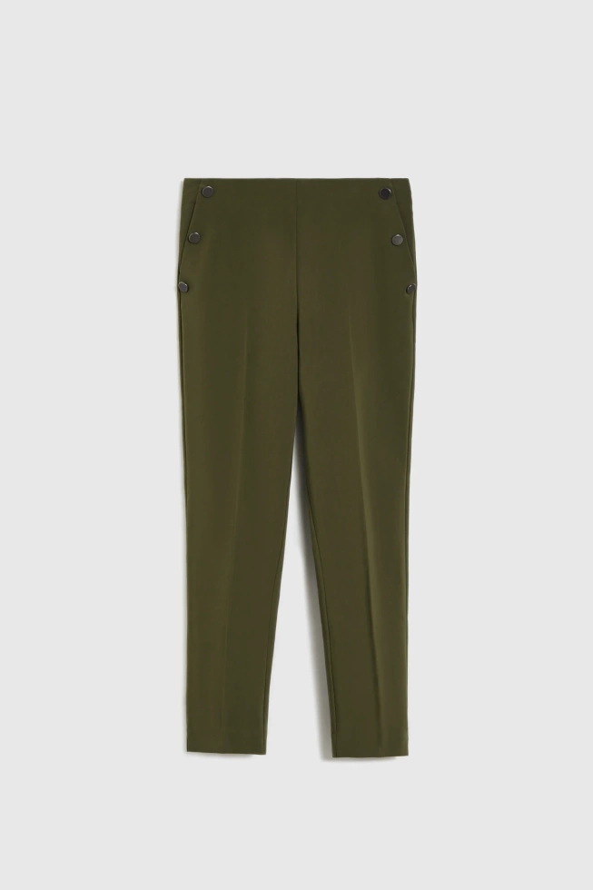 WOMEN'S PANTS Z-SP-4802 D.OLIVE