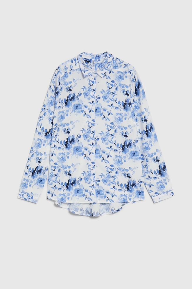 WOMEN'S SHIRT Z-KO-4806 BLUE-set