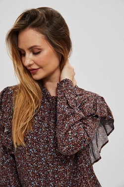 KOSZULA Z-KO-3933 D.BROWN