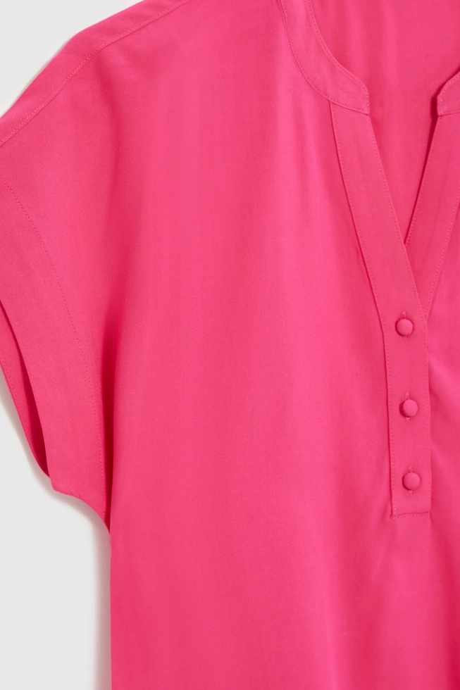 KOSZULA DAMSKA L-KO-4921 FUCHSIA