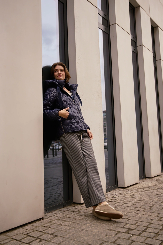 WOMEN'S JACKETS Z-KU-4802 NAVY