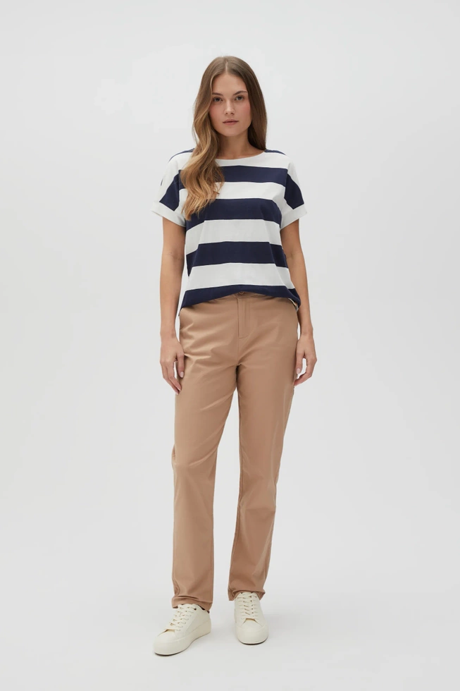 WOMEN'S TSHIRT L-TS-4607 NAVY