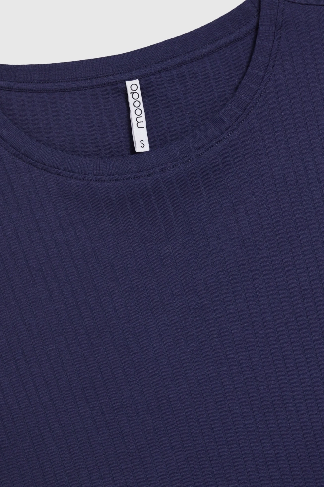 WOMEN'S TSHIRT L-TS-4916 NAVY-set