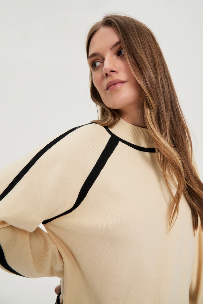 WOMEN'S SWEATER Z-SW-4841 OFF WHITE