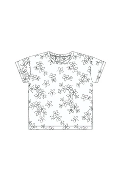 BLUZKA DAMSKA L-TS-5038 WHITE