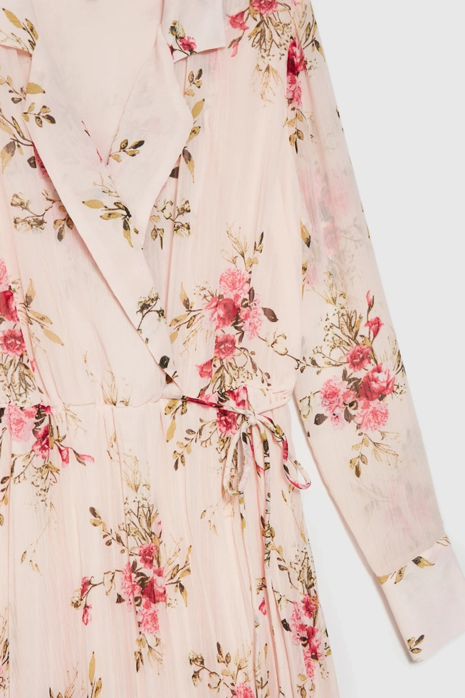 WOMEN'S DRESS L-SU-4616 PINK