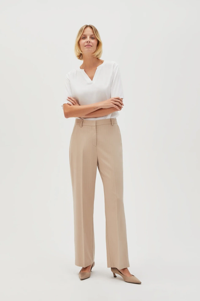SPODNIE DAMSKIE L-SP-4613 L.BEIGE