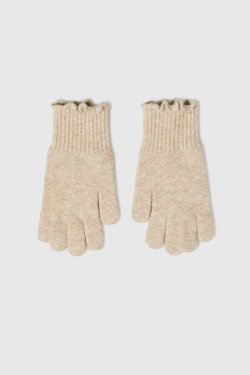 WOMEN'S GLOVES Z-RE-4801 BEIGE