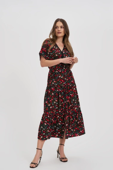 SUKIENKA DAMSKA L-SU-4672 BLACK