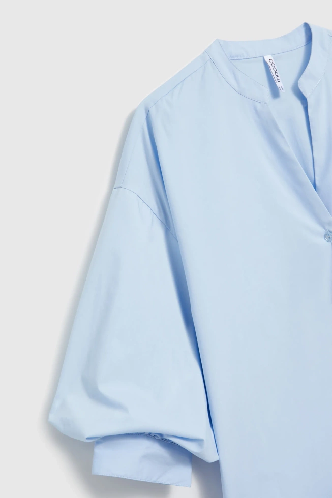 WOMEN'S SHIRT L-KO-4908 L.BLUE