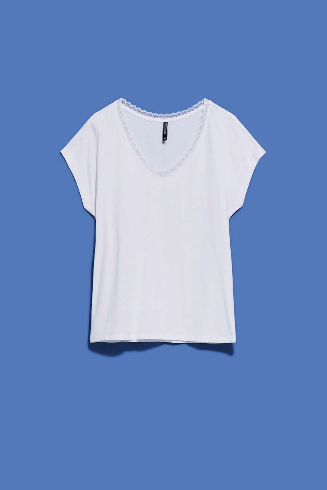 LADIES TSHIRT L-TS-4032 WHITE